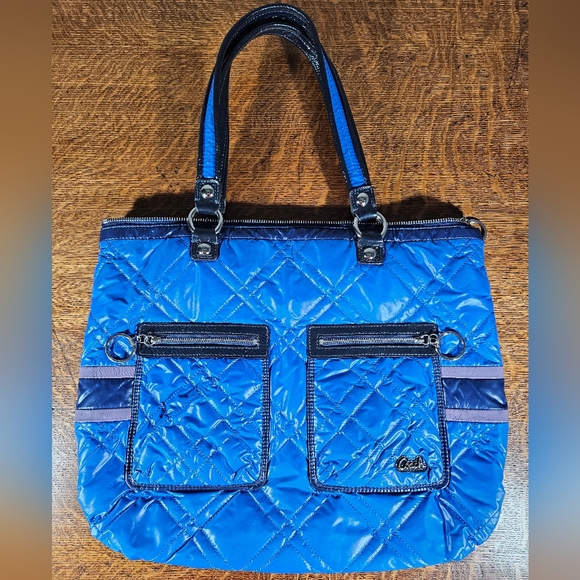 Coach Poppy Ski Bunny Glam Tote - Picture 1 of 13